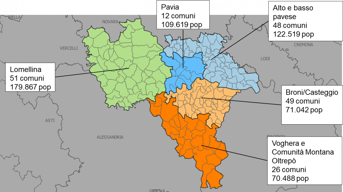 DISTRETTI Azienda Socio Sanitaria Territoriale Di Pavia